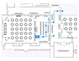 OAASC 2025 Floorplan - Visit One Mnet Health at booth #25