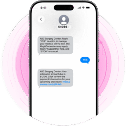 Communicate estimated financial responsibility
