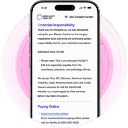 Patients Can View Their Financial Responsibility with Ease