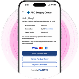 Patients Cab View Available Payment Options Online